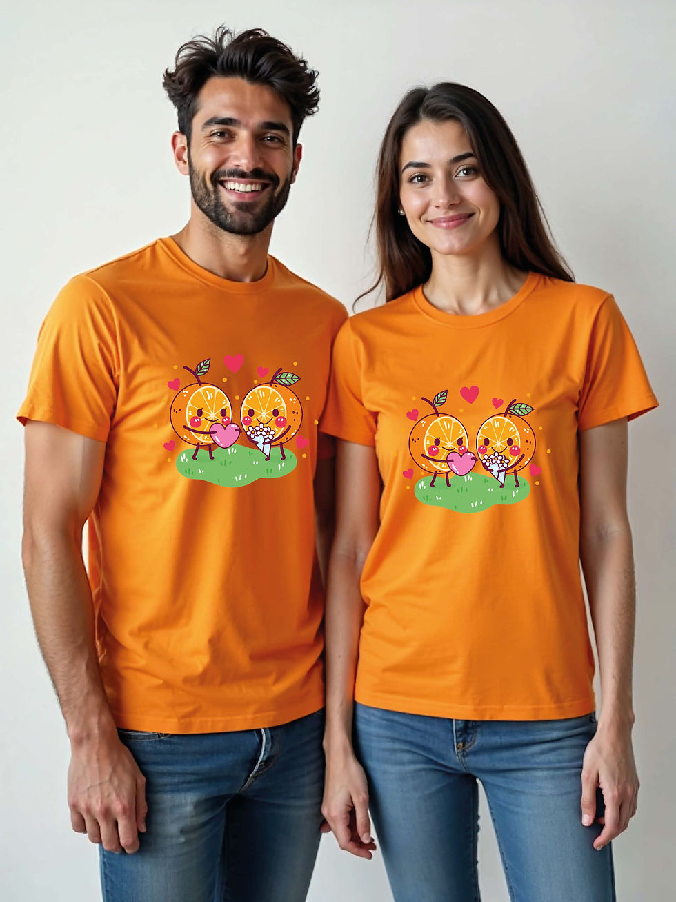 Thumbnail: Couple Goals Cartoon Couple T-Shirt Lovers Edition – Buy Now