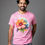 Thumbnail: flower watercolor painting mens printed graphic t shirt