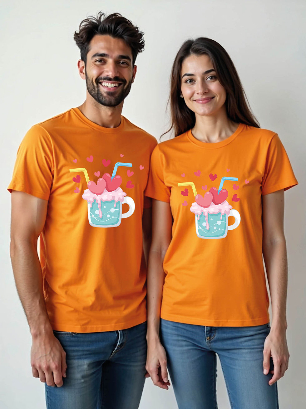 Thumbnail: Soulmates Cartoon Couple Matching Tee Lovers Edition – Limited Stock