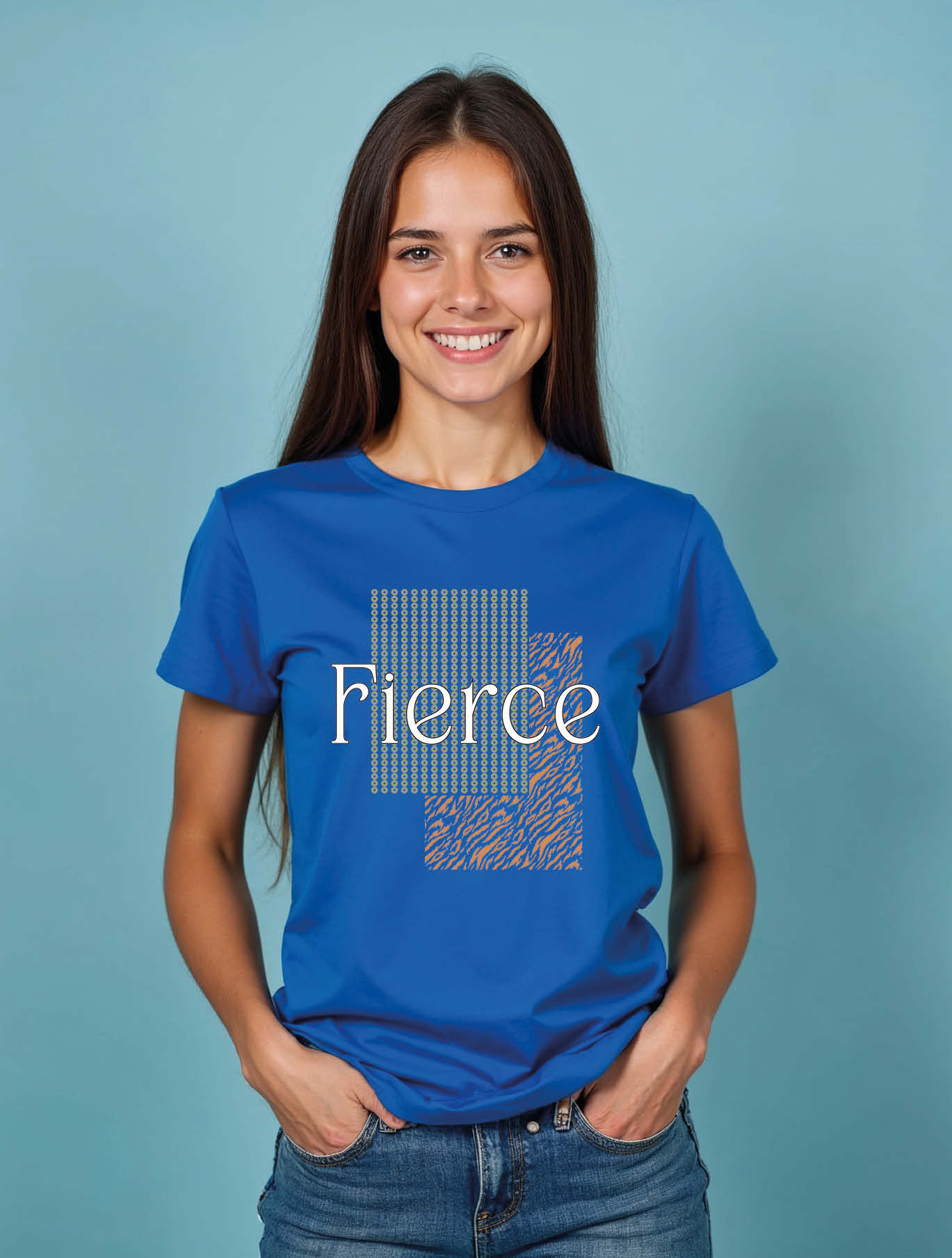 fierce Cool Women’s Printed Graphic Stylish T-Shirt – Fast Delivery