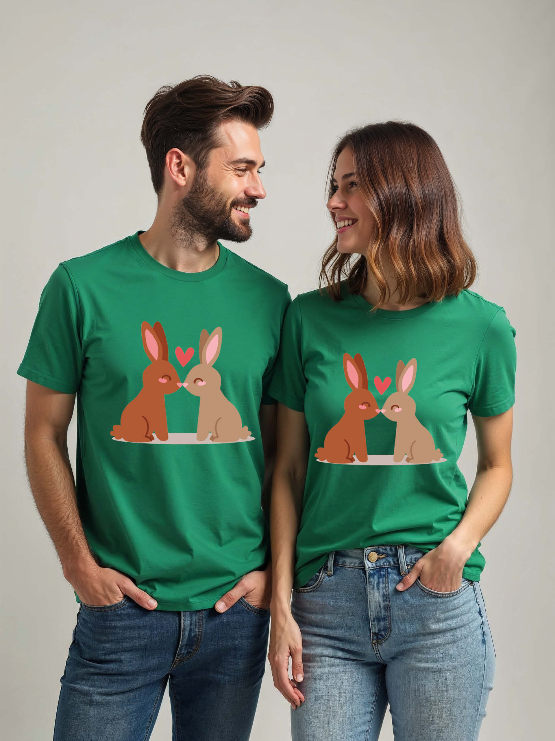 Matching Outfit Cartoon Couple T-Shirt Lovers Edition – Hot Deal