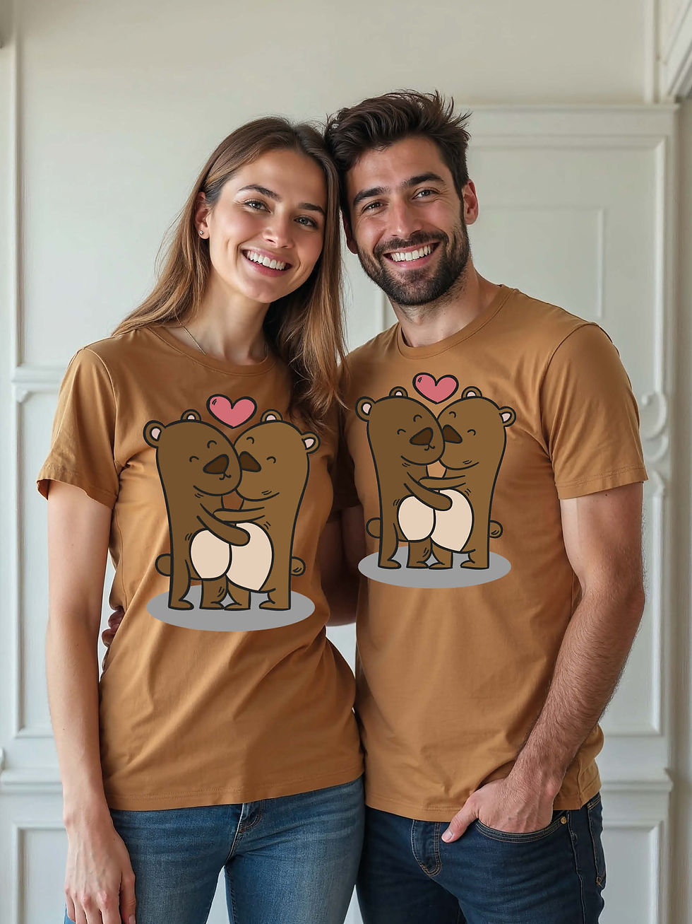 Forever Love Animal Couple T-Shirt Lovers Edition – Low Price