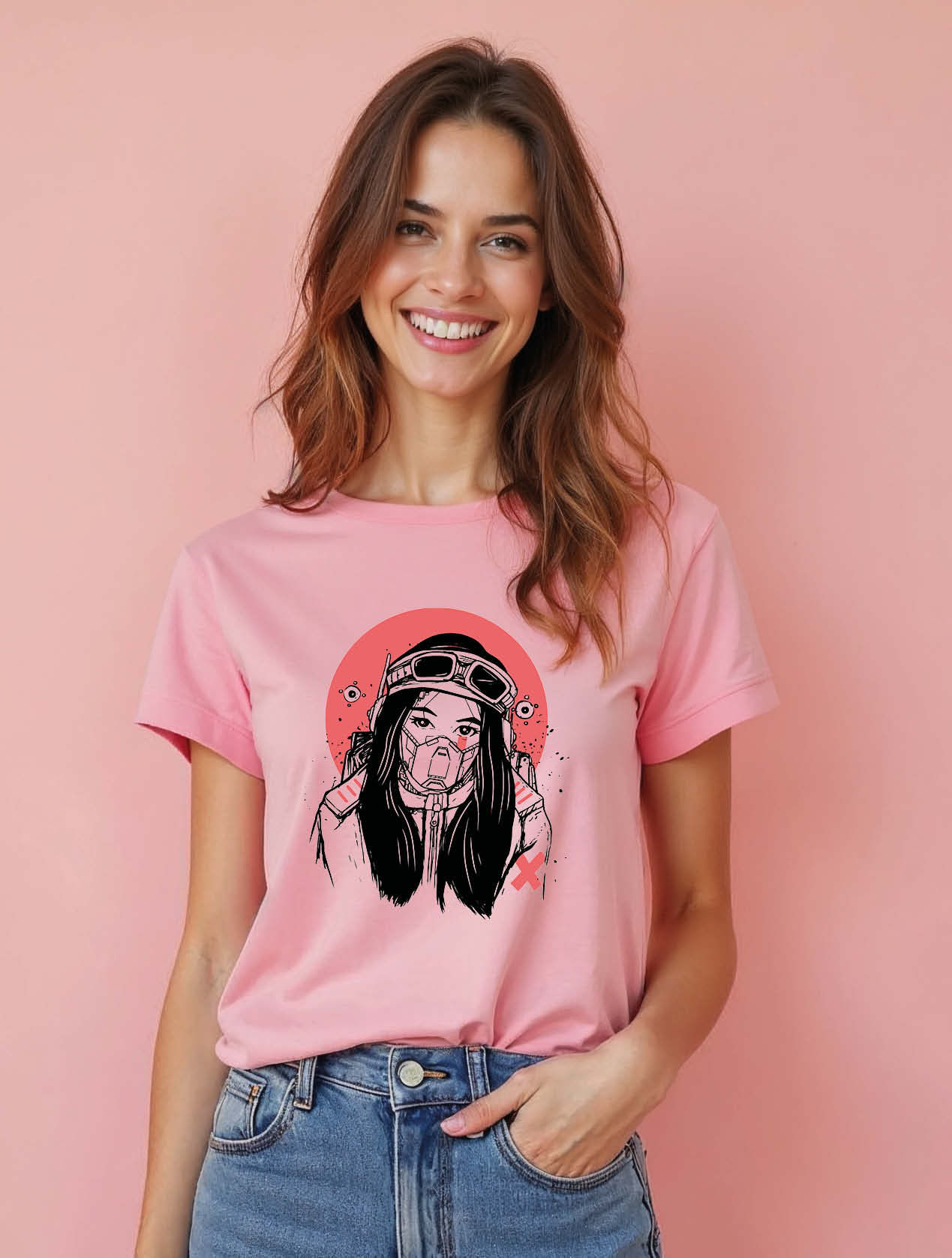 Wasteland Whisper Urban Women’s Streetwear T-Shirt – Premium Quality