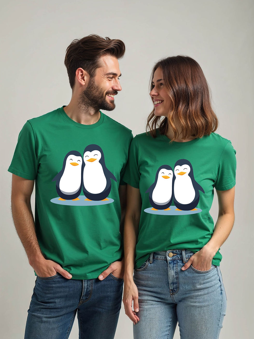 Thumbnail: Matching Outfit Cartoon Couple Matching Tee Lovers Edition – Limited Stock