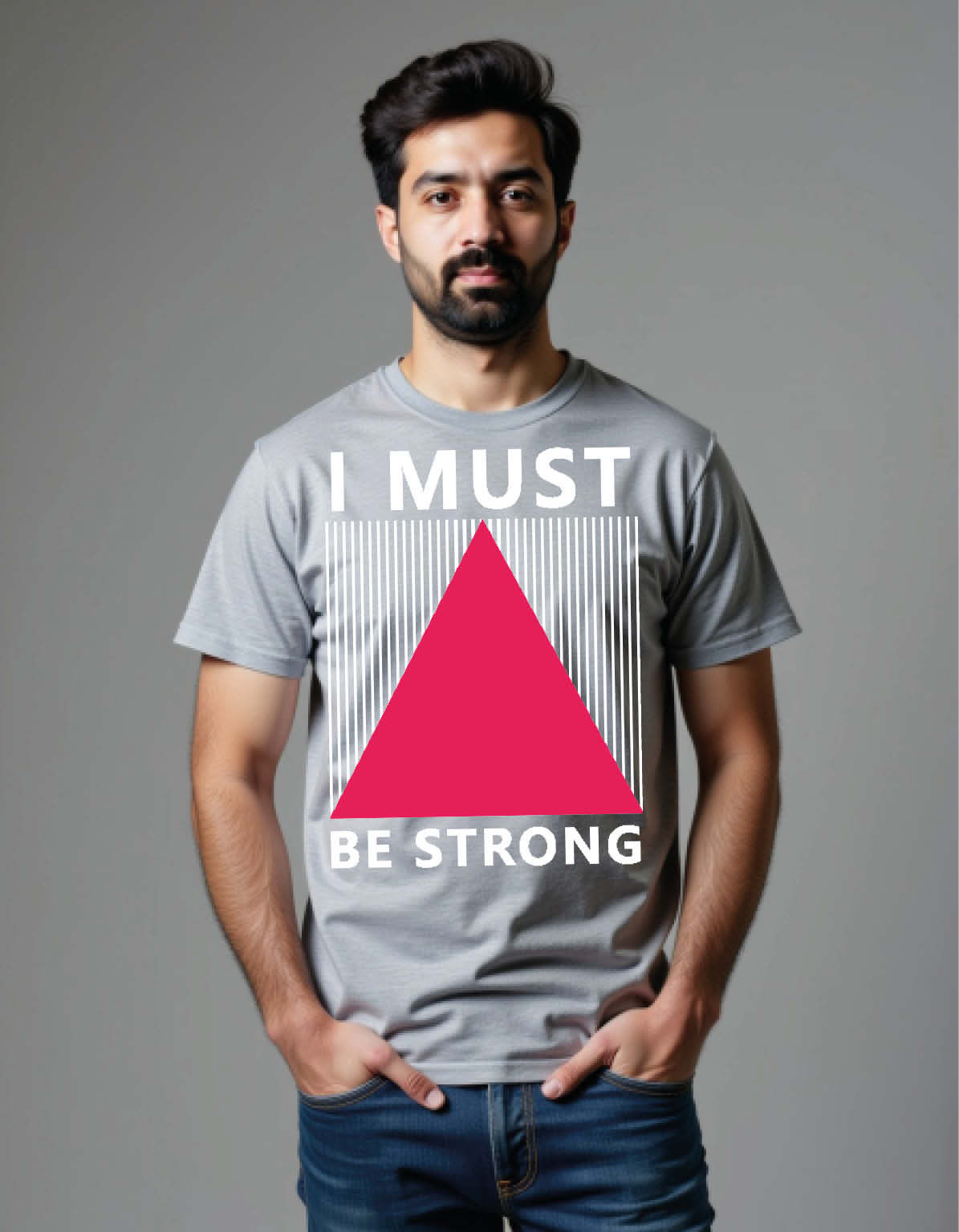 I must be strong Printed T-Shirt for All age