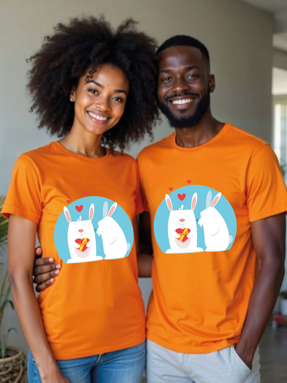 Thumbnail: Forever Love Animal Couple T-Shirt Lovers Edition – Buy Now