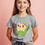 Thumbnail: Cute Hamster Rodent in a Teacup Graphic T-Shirt Playful Kids Printed T-Shirt