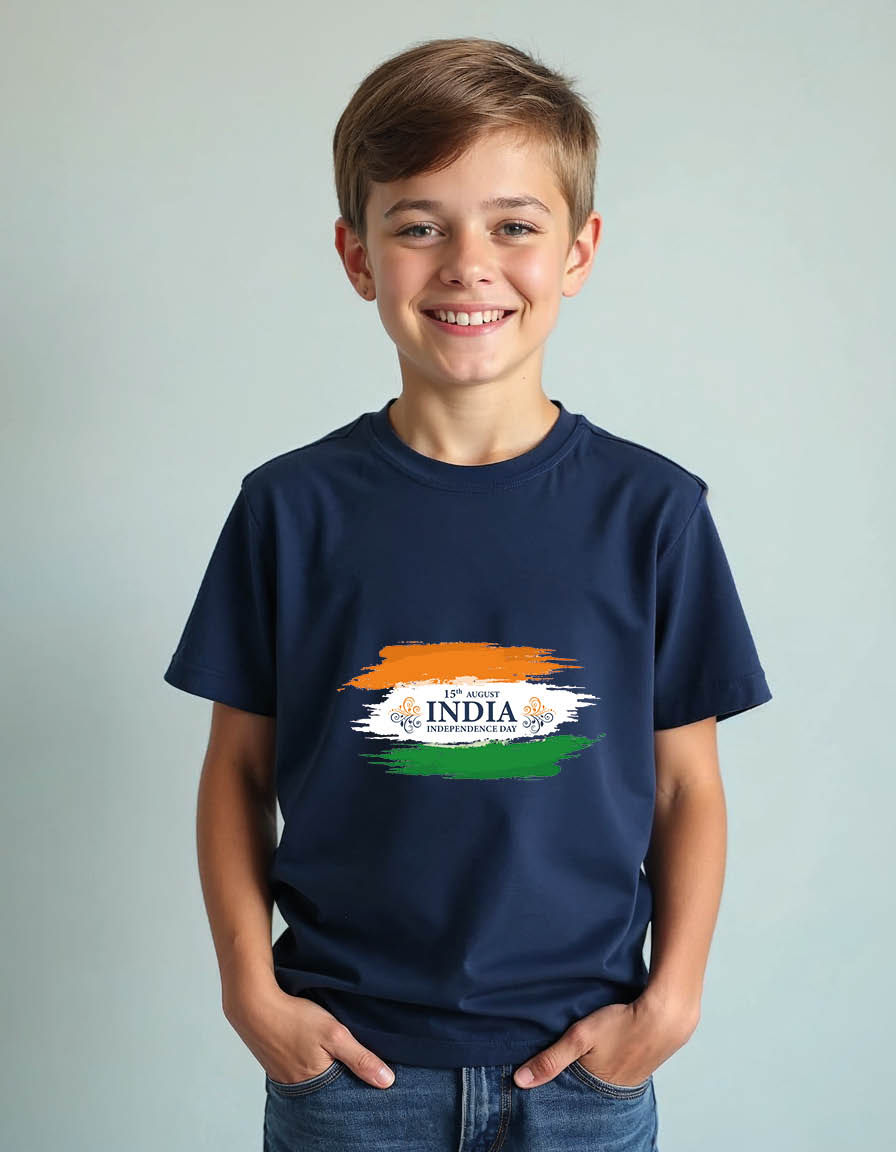 Thumbnail: India independance day Unisex printed graphic t shirt
