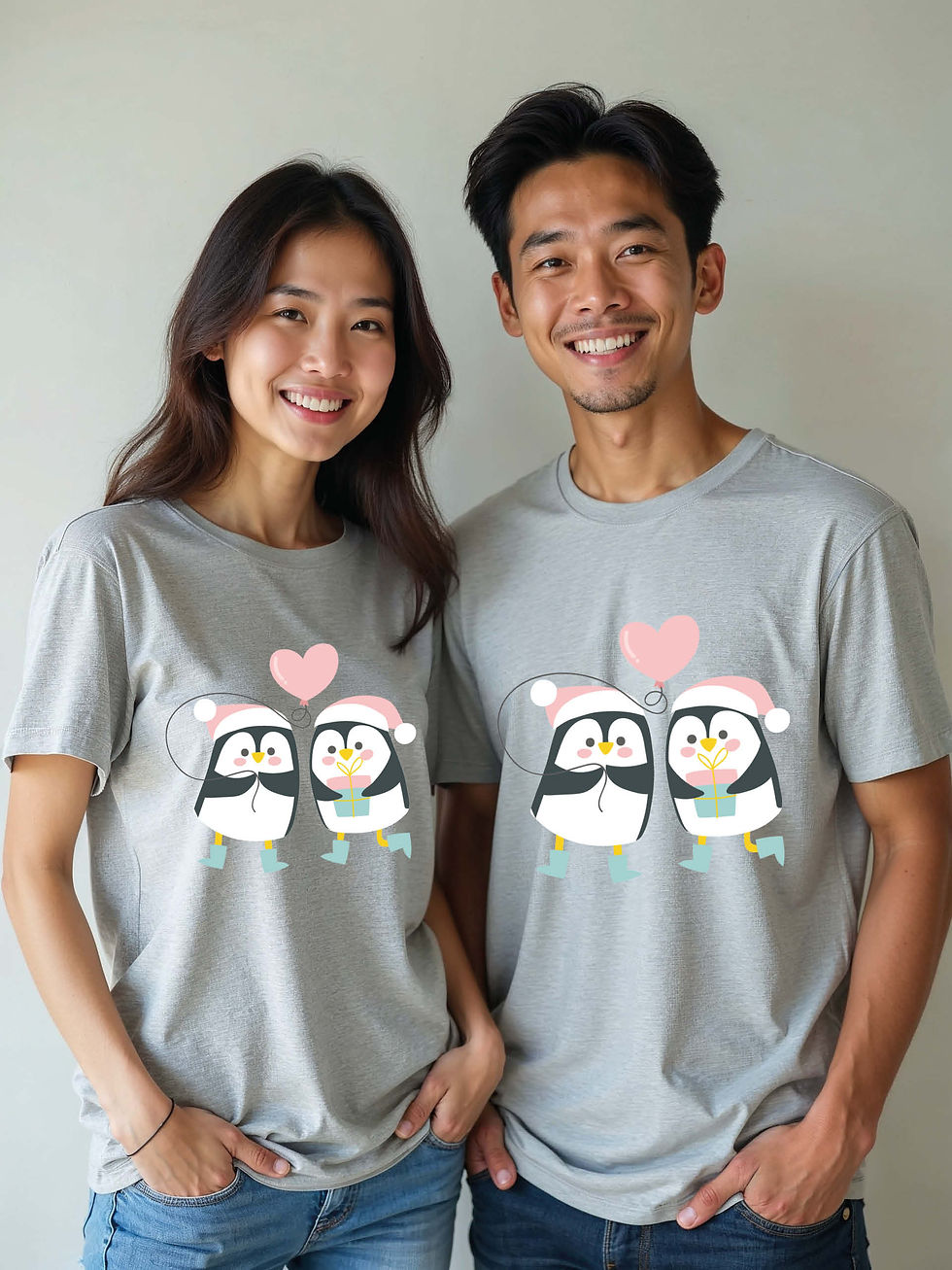 Thumbnail: Matching Outfit Animal Couple T-Shirt Lovers Edition – Buy Now