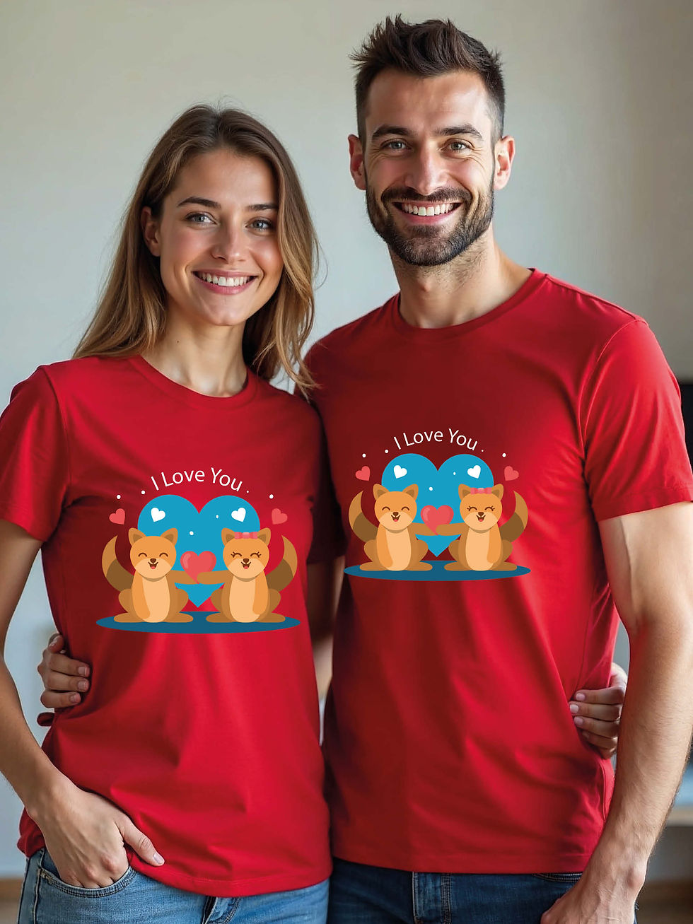 Forever Love Animal Couple Matching Tee Lovers Edition – Best