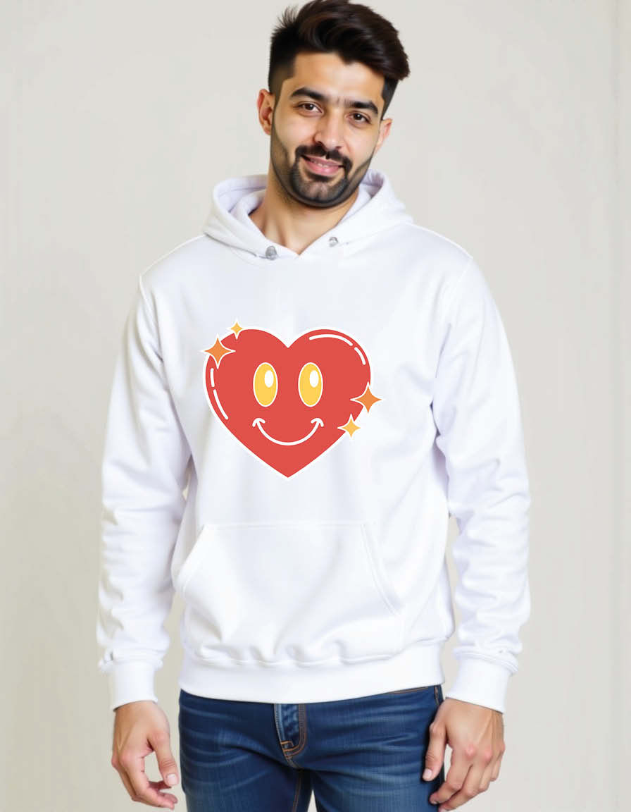 Thumbnail: Cartoon retro groovy hippie Unisex Printed Graphic Hoodies