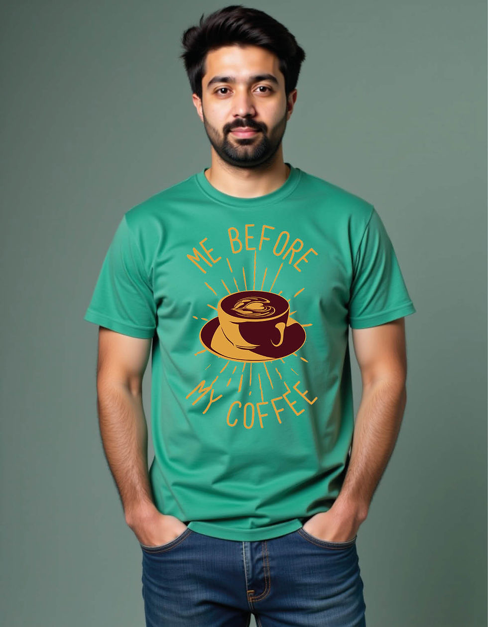 Thumbnail: ME BEFORE mens printed graphic t shirt