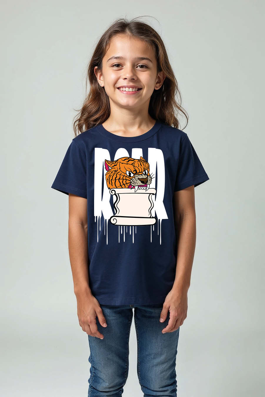 Thumbnail: Modern Casual Kids Printed T-Shirt – Quote Print Design for Boys & Girls Low