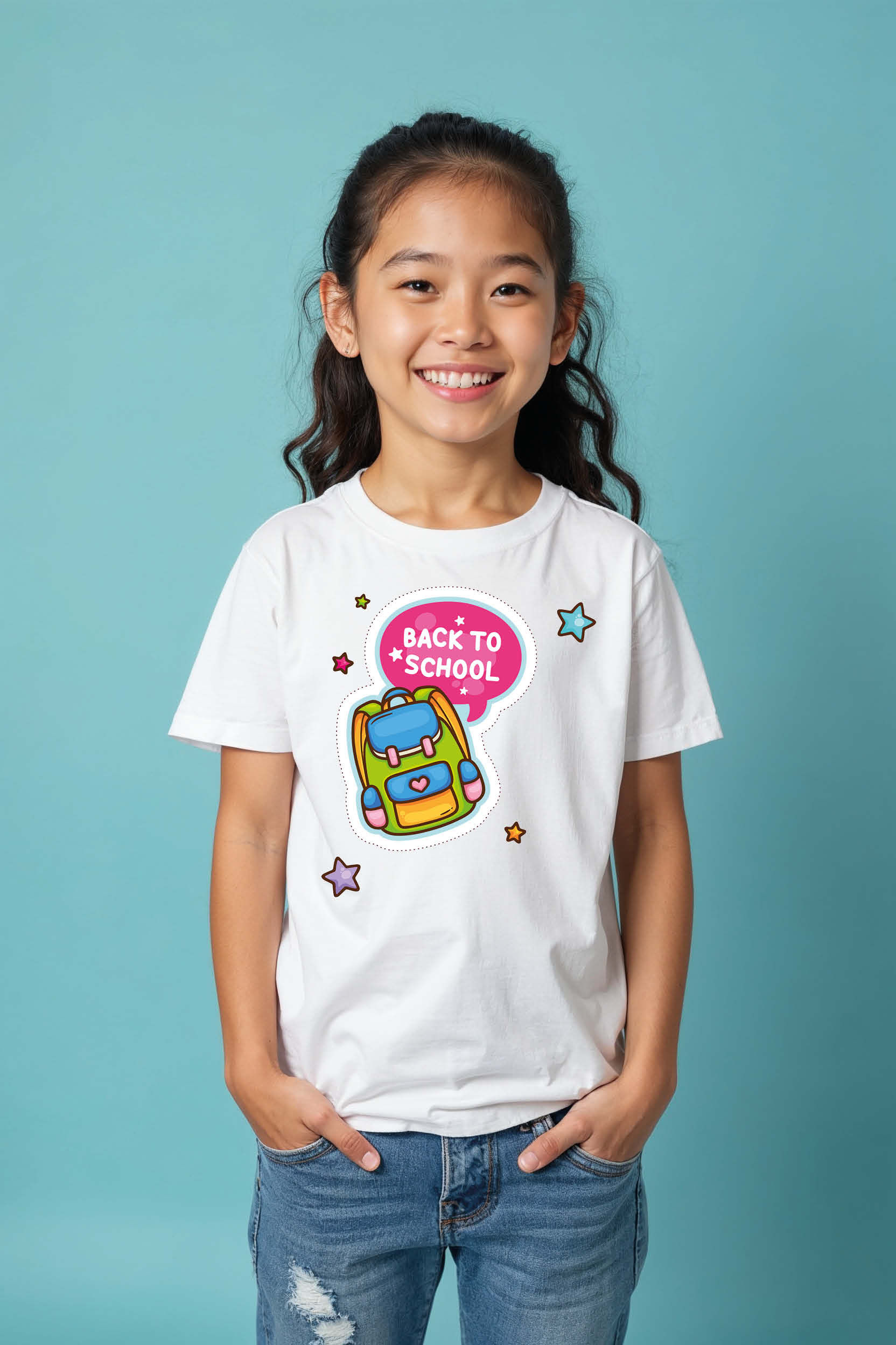 back to school Modern Kids Printed Tees – Drawing Print Design for Boys & Girls