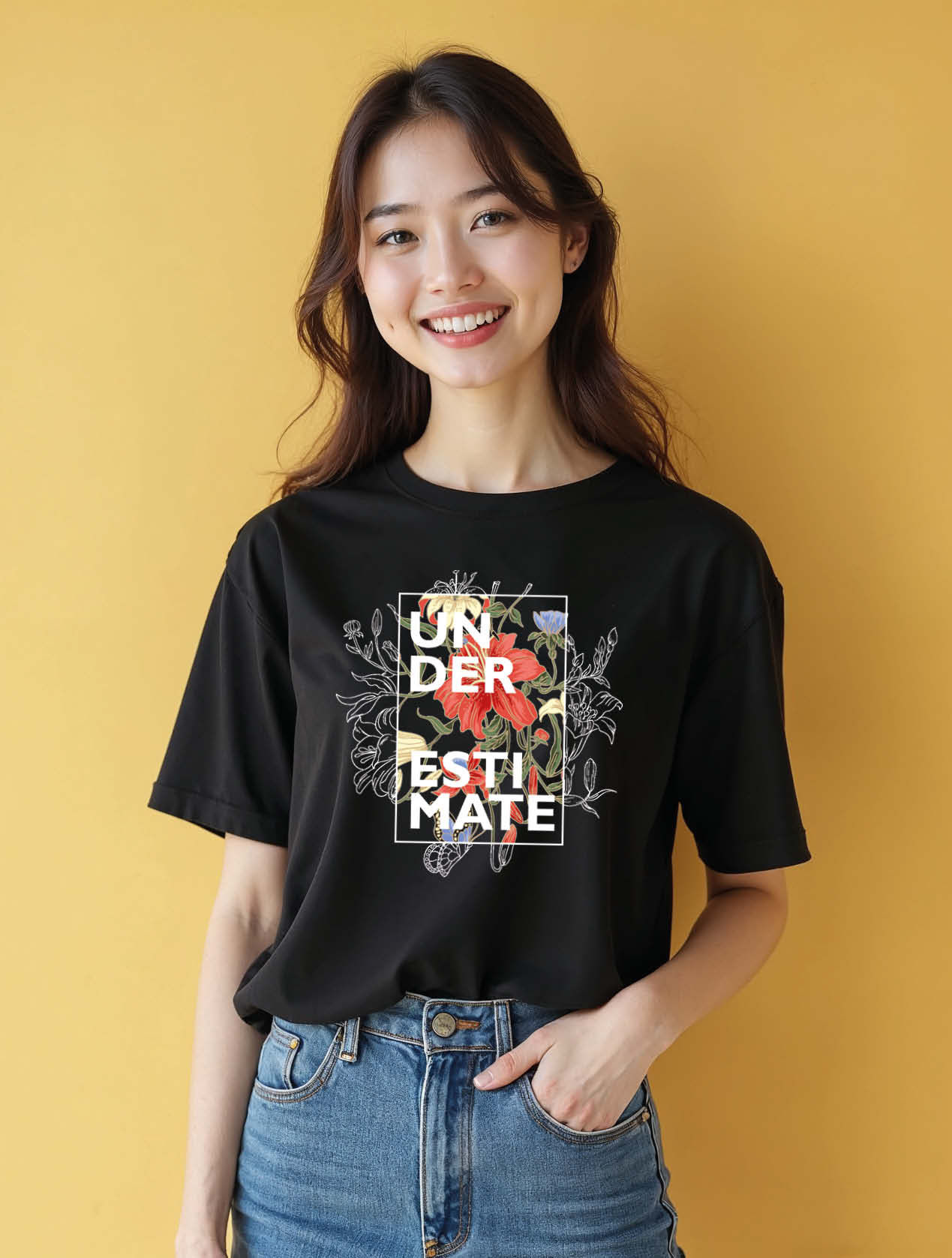 underestimate Urban Women’s Printed Graphic Streetwear T-Shirt – Shop Now