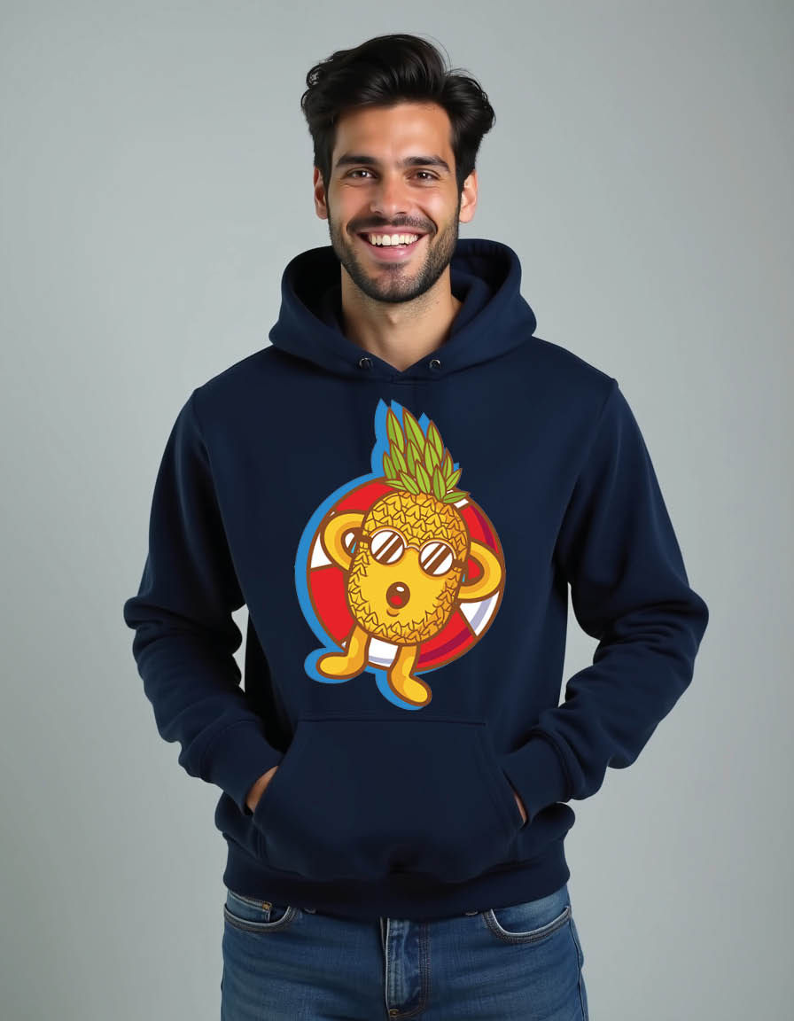 Thumbnail: Men’s Streetwear Graphic Printed Hoodie – Cool Printed Outfit | Today’s Offer