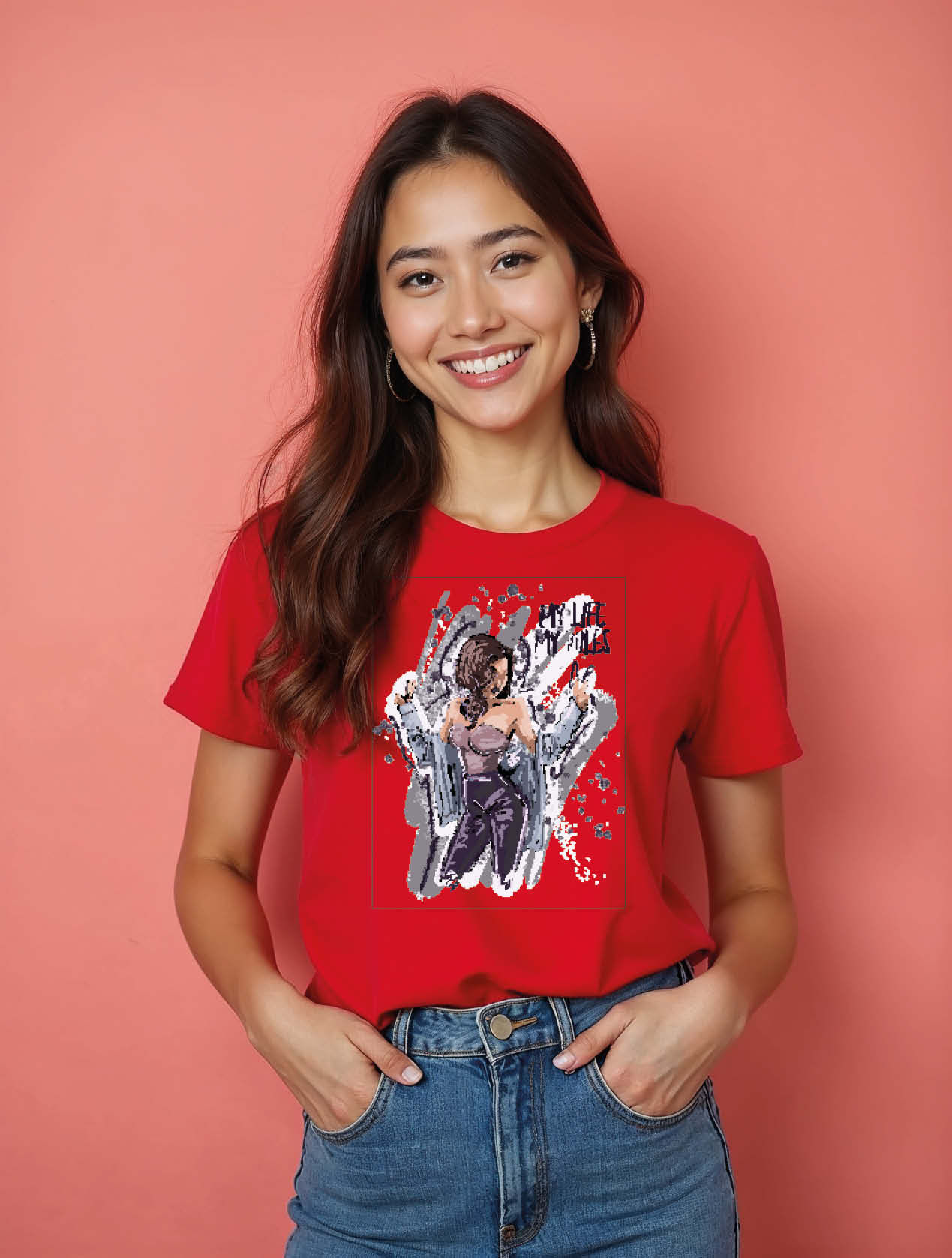 Night Out GlamourCasual Women’s Printed Graphic Streetwear T-Shirt – Buy Now