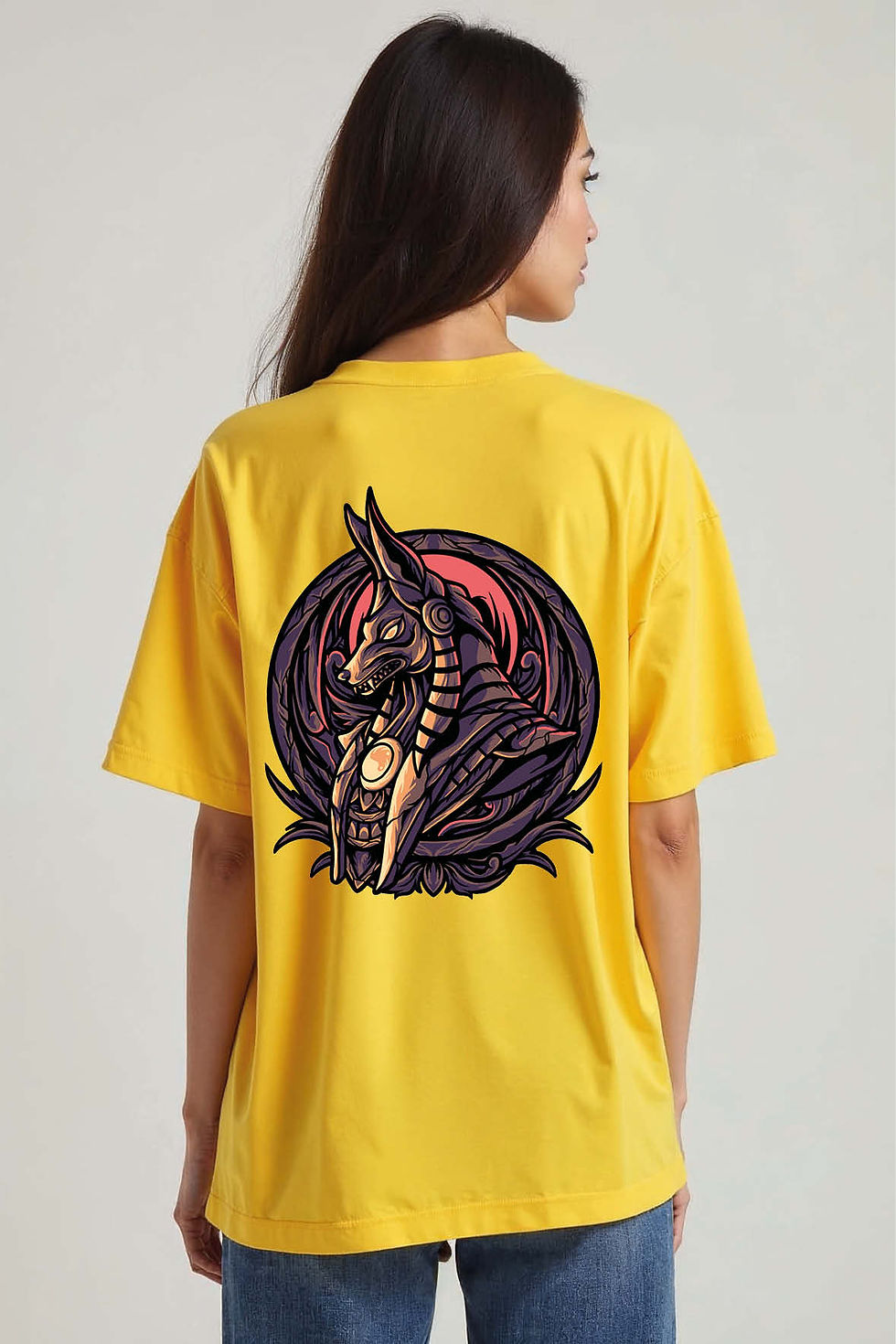 Diverse Pop Culture Classic Unisex Oversized Drop Shoulder T-Shirt