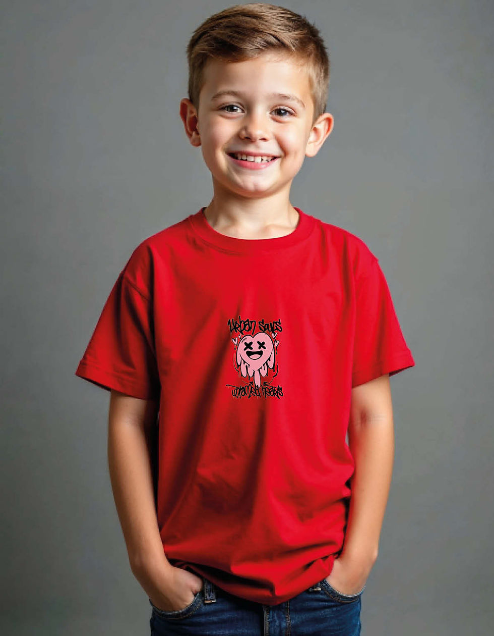 Thumbnail: Love Printed T-Shirt for All Age