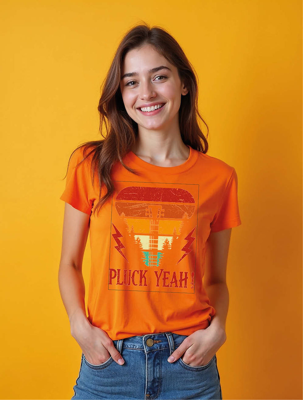 Thumbnail: pluck yeah Urban Women’s Printed Graphic T-Shirt – Premium Quality