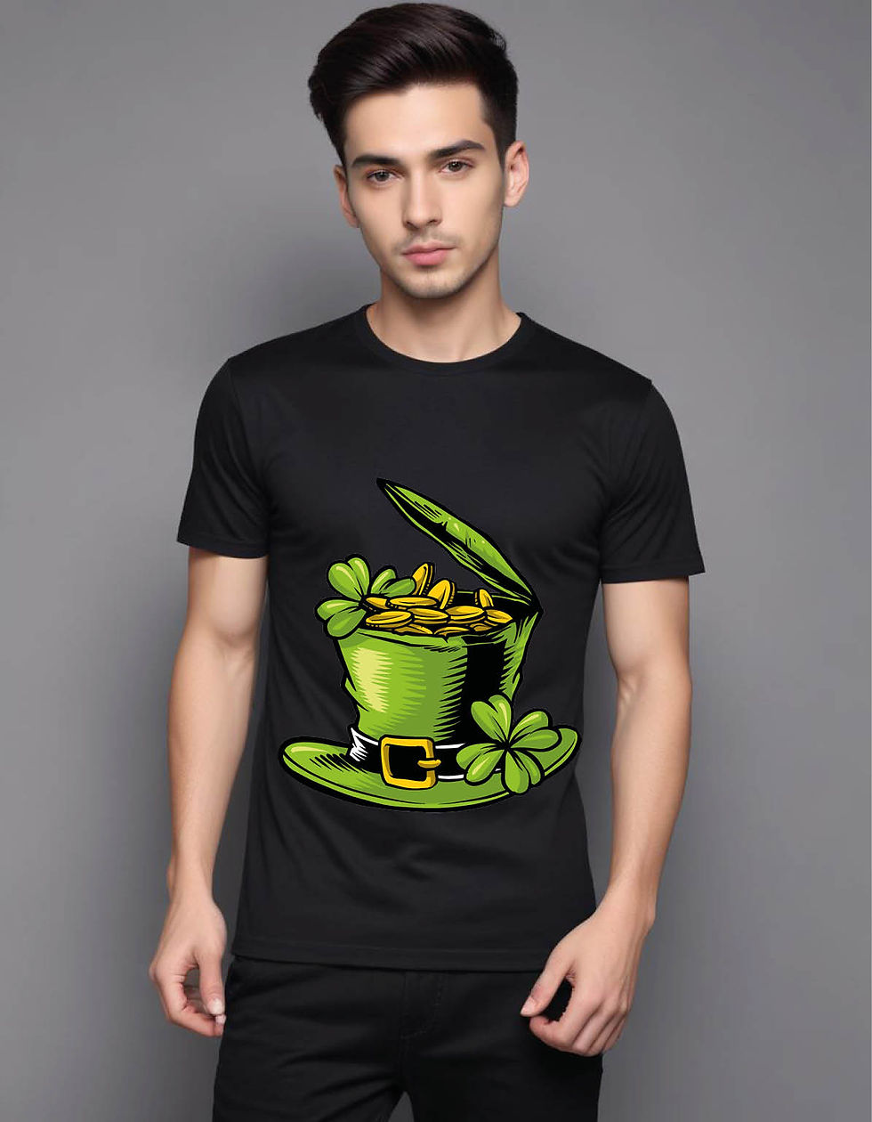 Thumbnail: coin hat mens printed graphic t shirt