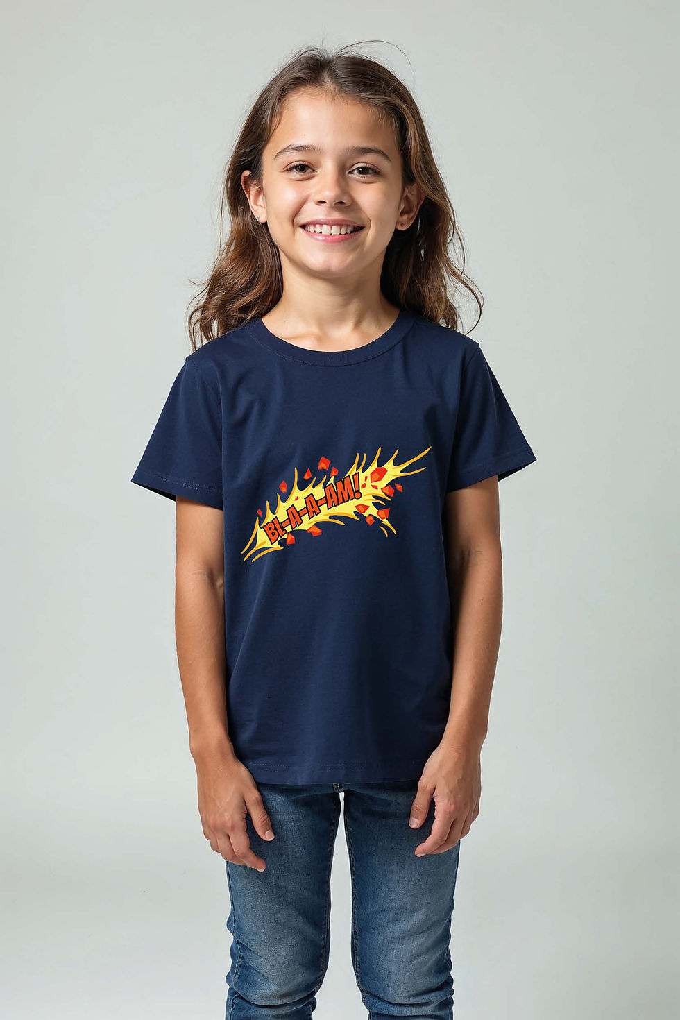 blaaam! Cool Kids Printed T-Shirt – Graphic Print Design for Boys & Girls