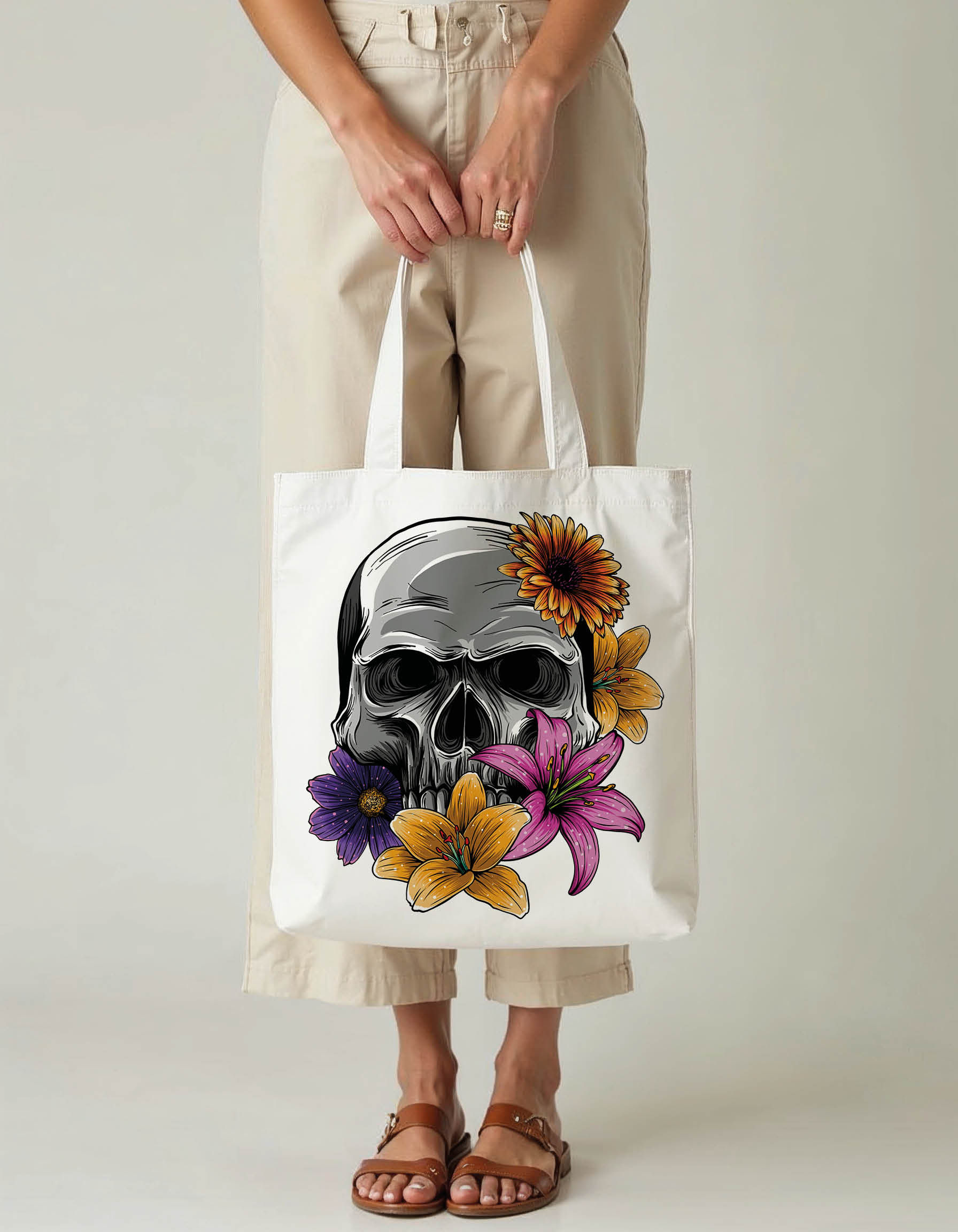 Trendy Everyday Tote Printed Bag – Fashionable Daily Use Tote Best Price