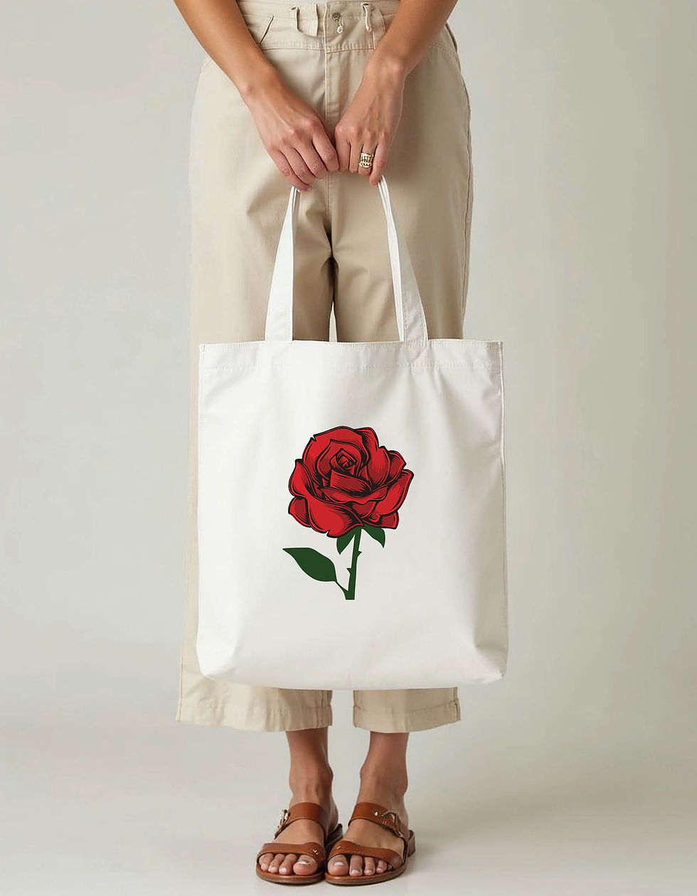 Floral Tote Printed Bag – Stylish Grocery & Shopping Bag Premium Quality