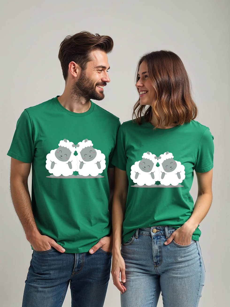 Valentine’s Cartoon Couple T-Shirt Lovers Edition – Buy Now