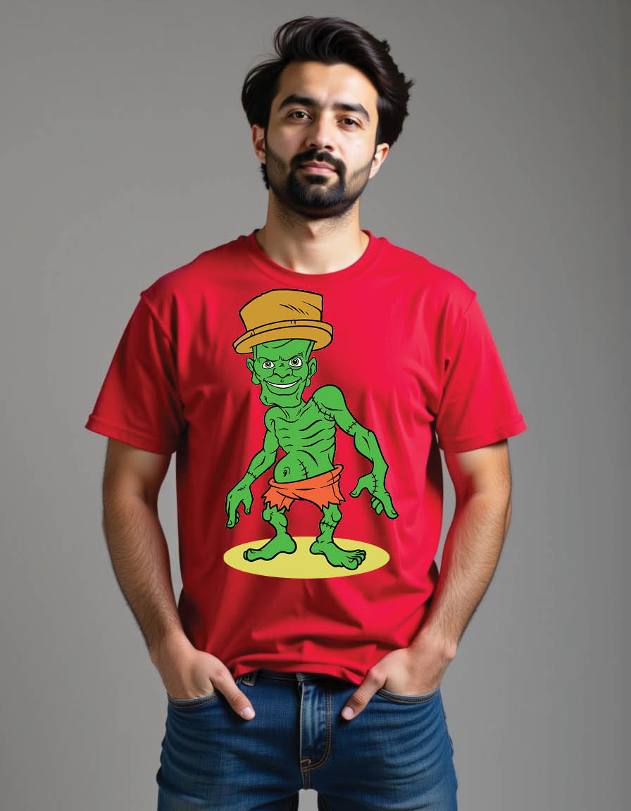 frankenstein character mens printed graphic t shirt