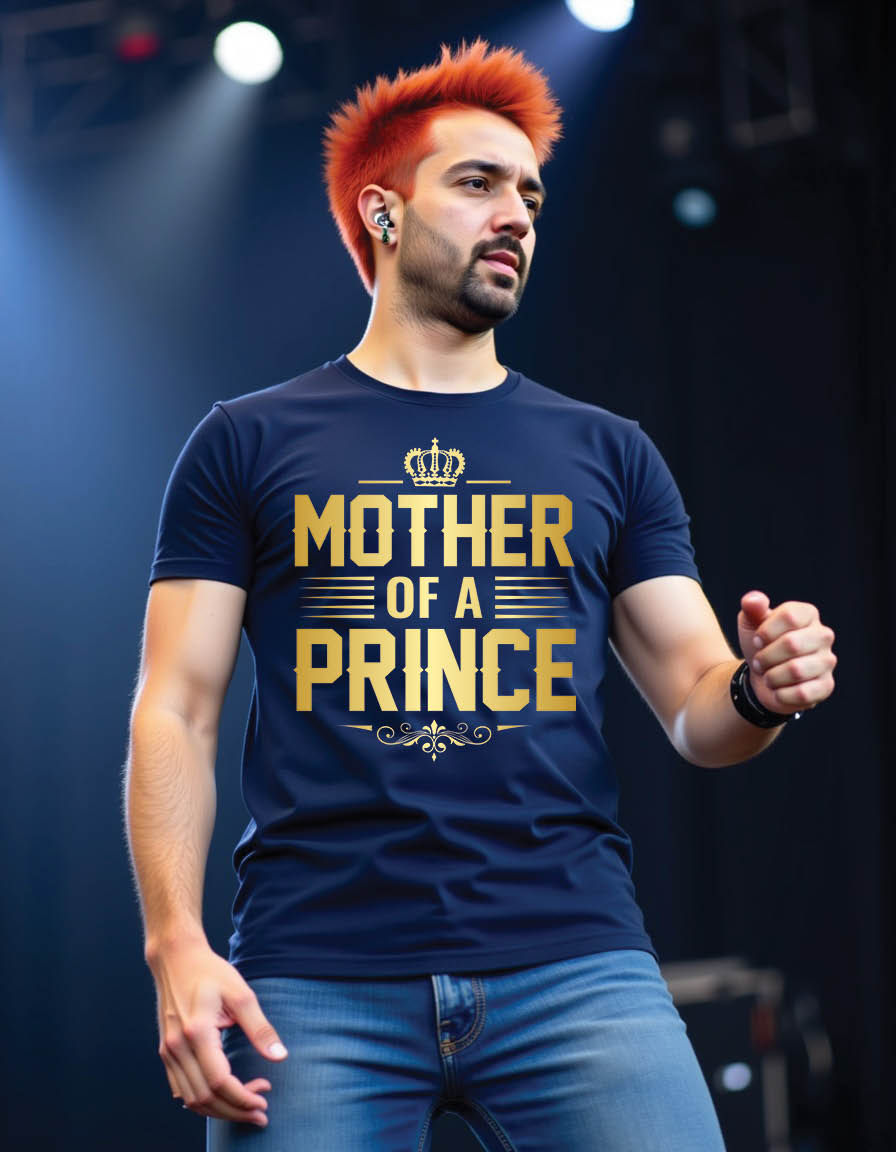 Thumbnail: mother prince mother quotes mens printed graphic t shirt