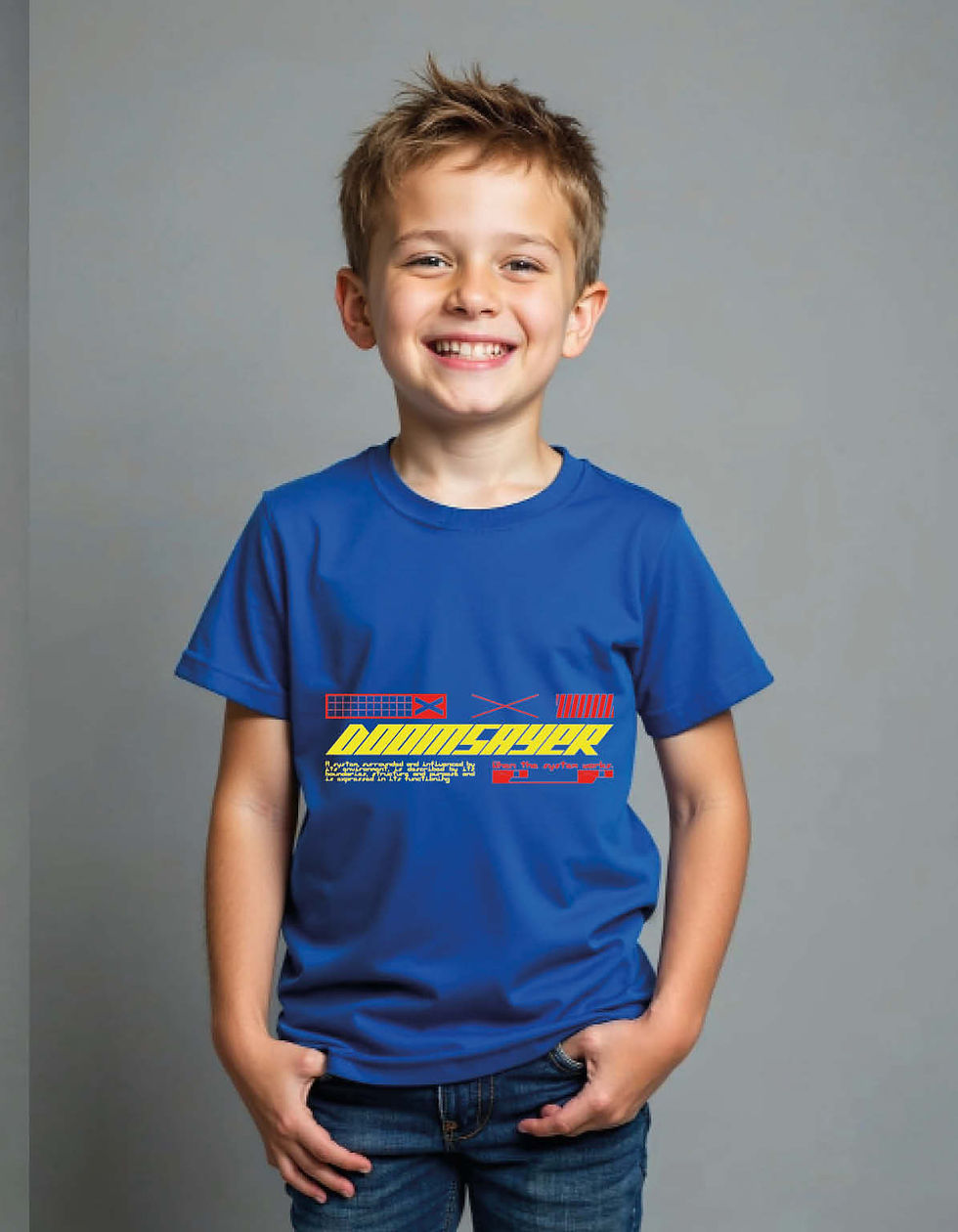 Thumbnail: doomsayer then  the system work printed T-Shirt for All Age