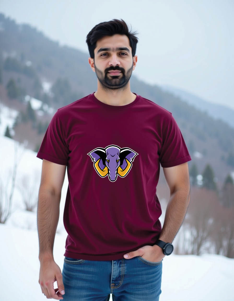 Thumbnail: elephant esport mens printed graphic t shirt