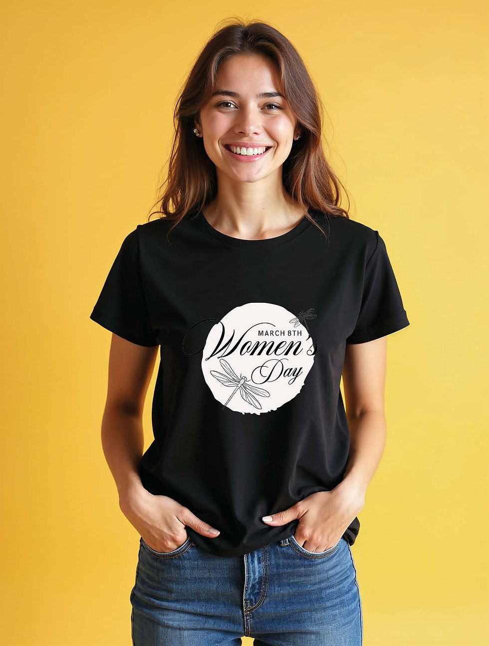 Thumbnail: women's day Cool Women’s printed graphic Streetwear T-Shirt – Best Price