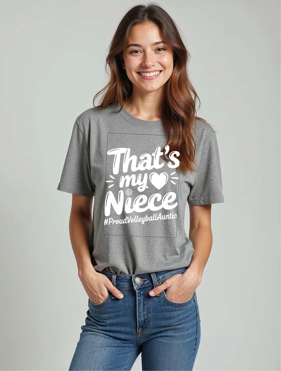Thumbnail: That my niece Classic Women’s Typography T-Shirt – Fast Delivery