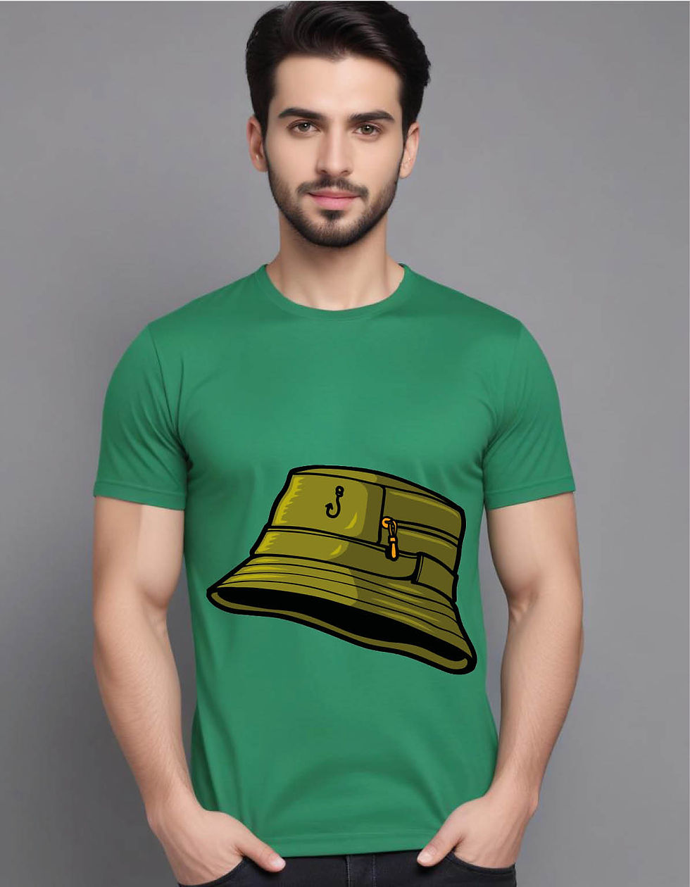 Thumbnail: fishing equipment mens printed graphic t shirt