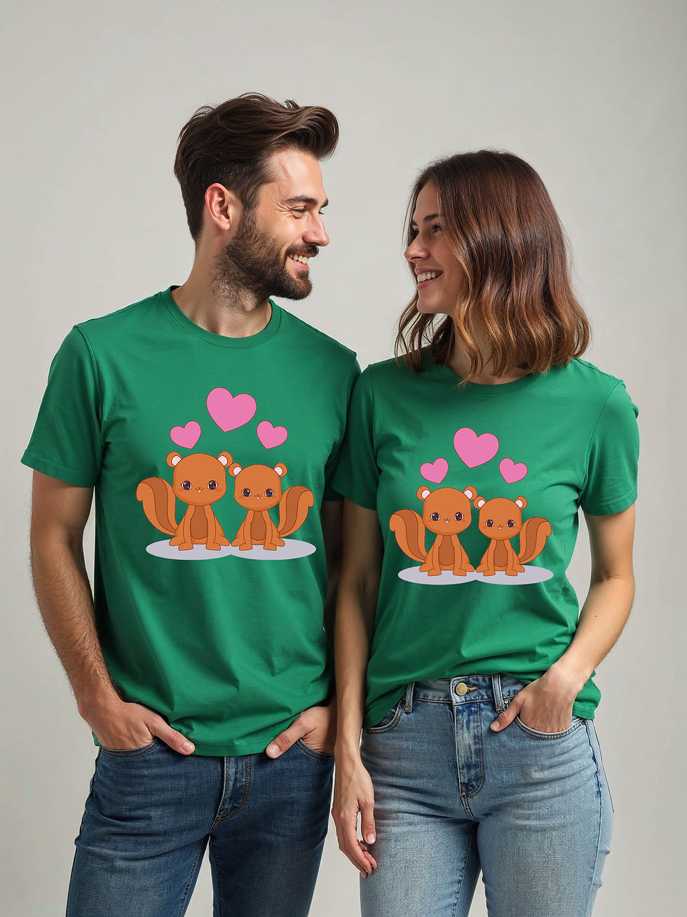 Thumbnail: Forever Love Cartoon Couple T-Shirt Lovers Edition – Discount Offer