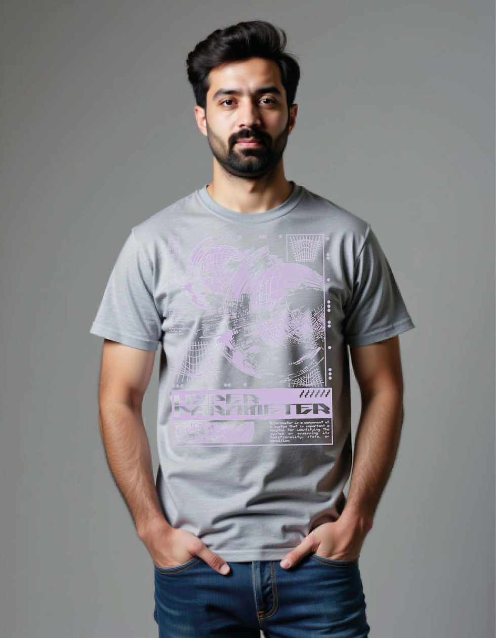 Thumbnail: Chaness Printed T-Shirt for All Age