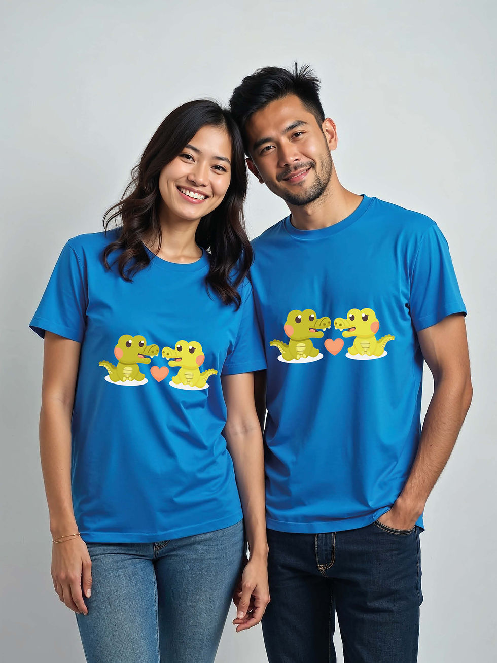 Romantic Cartoon Couple T-Shirt Lovers Edition – Hot Deal