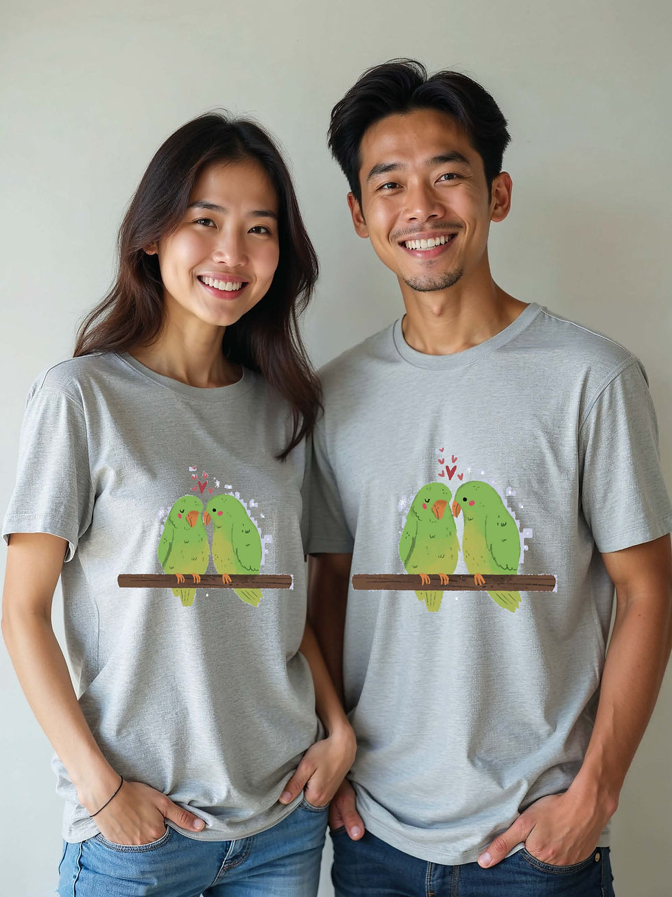 Anniversary Animal Couple Matching Tee Lovers Edition – Fast