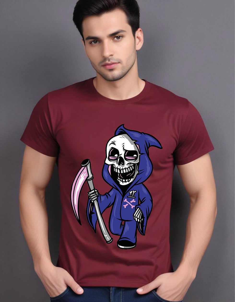 Thumbnail: deathday mens printed graphic t shirt