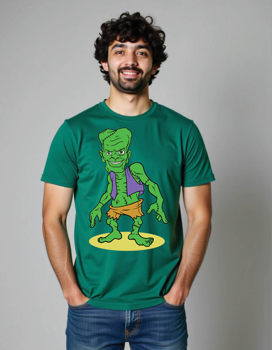 Thumbnail: frankenstein character mens printed graphic t shirt