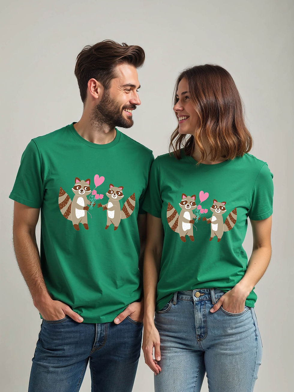 Thumbnail: Soulmates Cartoon Couple Matching Tee Lovers Edition – Limited Stock