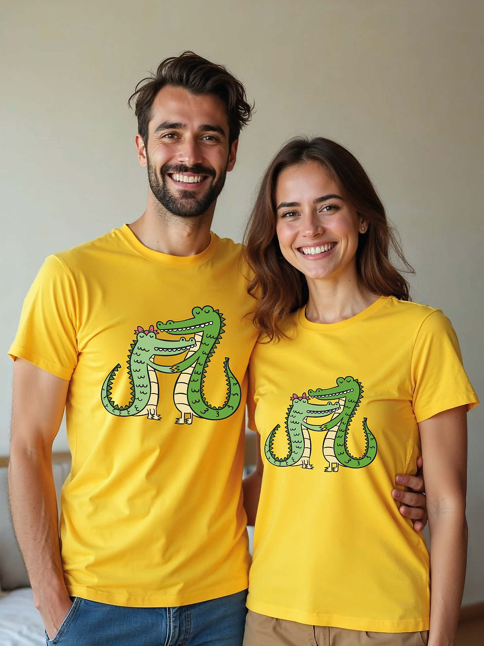 Trendy Animal Couple T-Shirt Lovers Edition – Buy Now