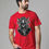 Thumbnail: skull metal black white mens printed graphic t shirts