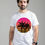 Thumbnail: vintage styled sunset palm trees silhouettes icon mens printed graphic t shirt