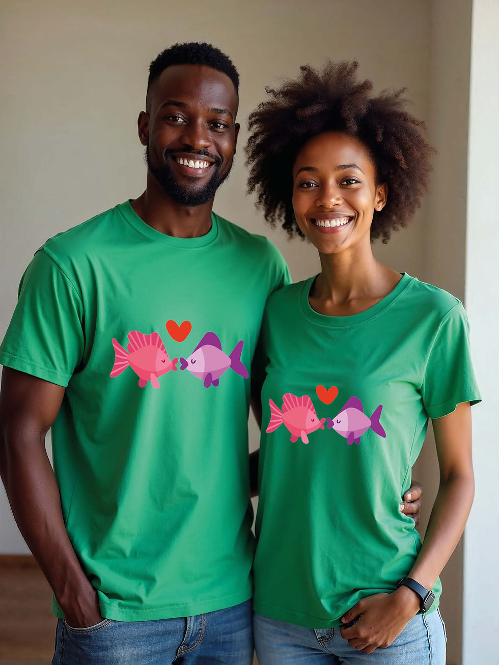Thumbnail: Anniversary Animal Couple T-Shirt Lovers Edition – Hot Deal