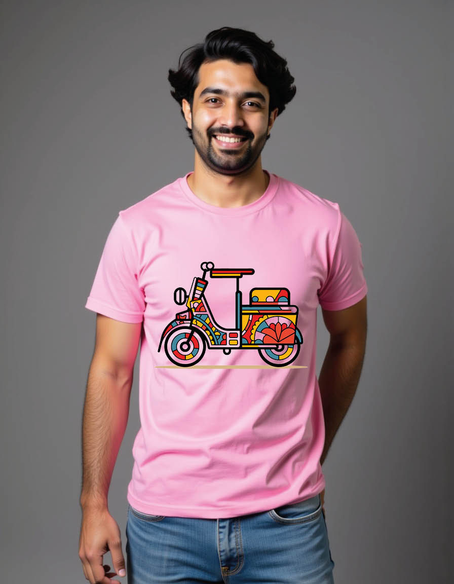 Thumbnail: rickshaw mens printed graphic t shirt
