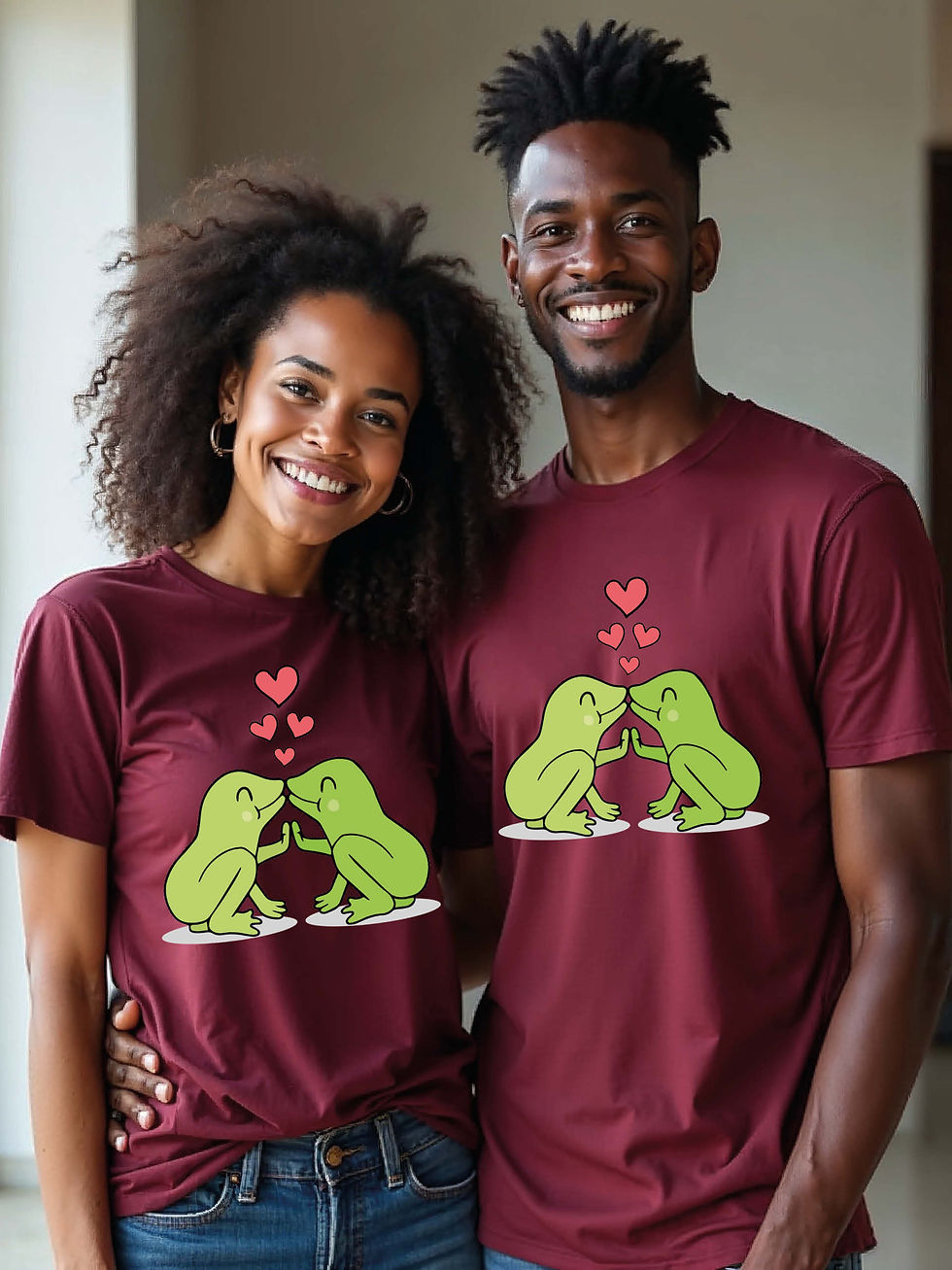 Thumbnail: Matching Outfit Animal Couple Matching Tee Lovers Edition