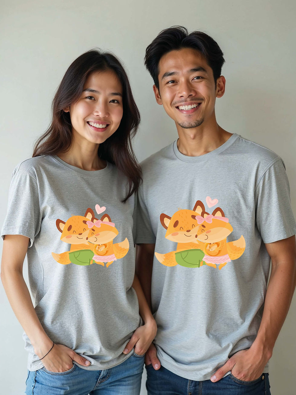 Thumbnail: Soulmates Animal Couple T-Shirt Lovers Edition – Discount Offer